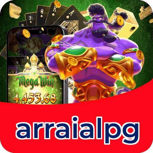 Números do app arraialpg em material de marketing — ilustração, não auditoria